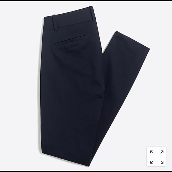 J Crew Factory Winnie Pant City Fit Black 10 NWT - Picture 4 of 4